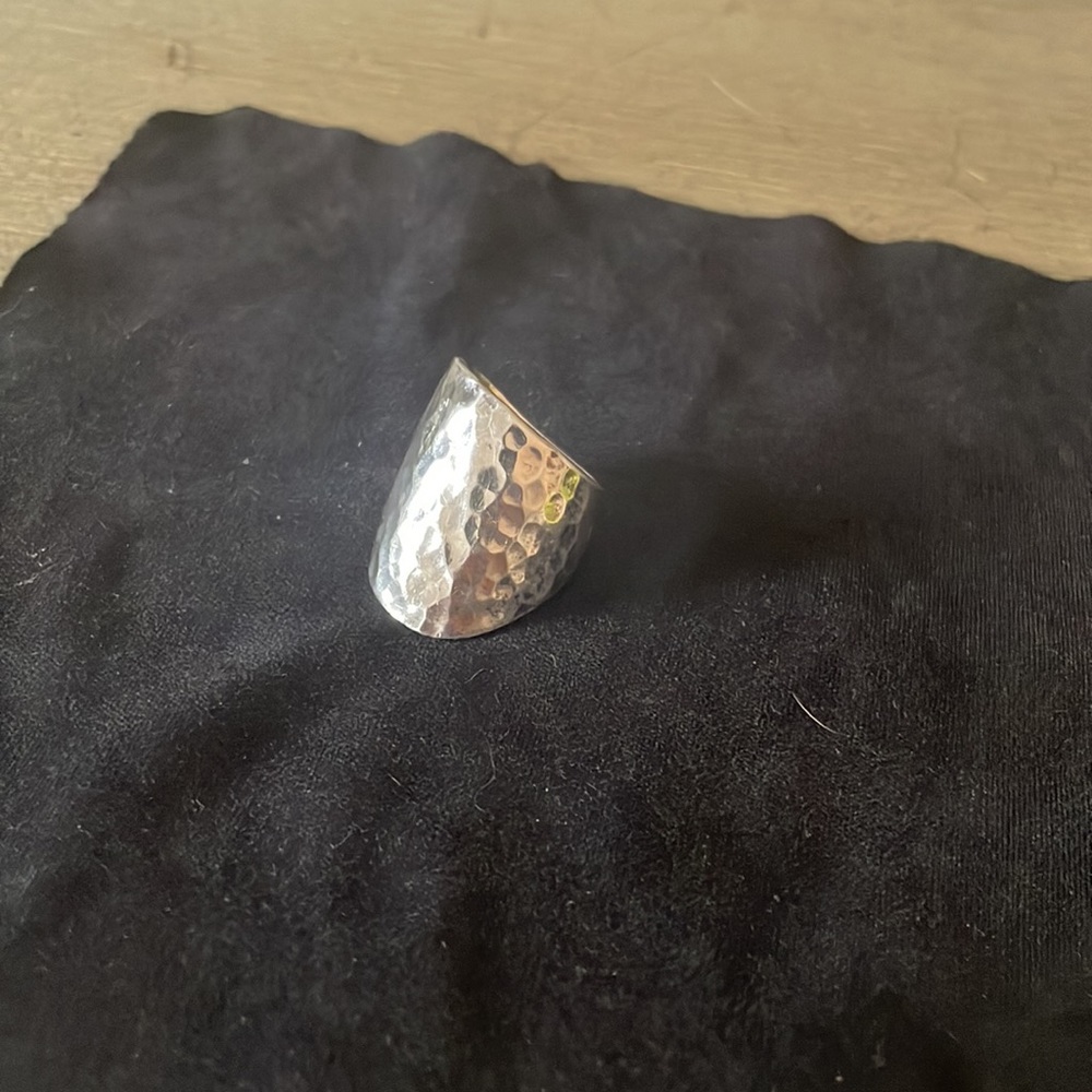 Real silver ring